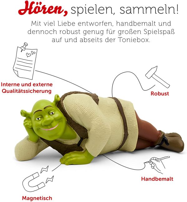 tonies Hörfigur für Toniebox, Shrek ??Der tollkühne Held, Hörspiel zum Film, für Kinder ab 7 Jahren, Spielzeit ca. 62 Minuten – Bild 7