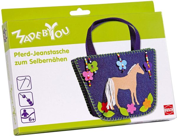 Made By You 13008 - Jeanstasche Pferd zum Selbernähen