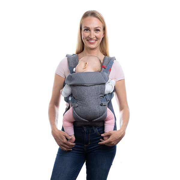 You+Me 4-in-1 Babytrage mit 3D-Cool Mesh ??Für Neugeborene ab 3,6kg und Kleinkinder bis 14,5kg