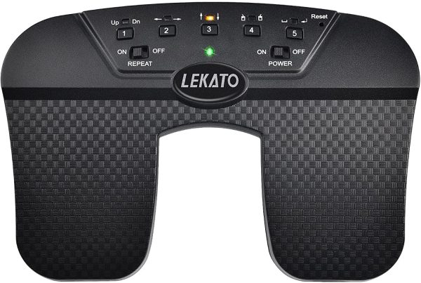 LEKATO Bluetooth Page Turning Pedal Silent Sheet Music Page Turner Foot Pedal for Tablet and Phone – Bild 4