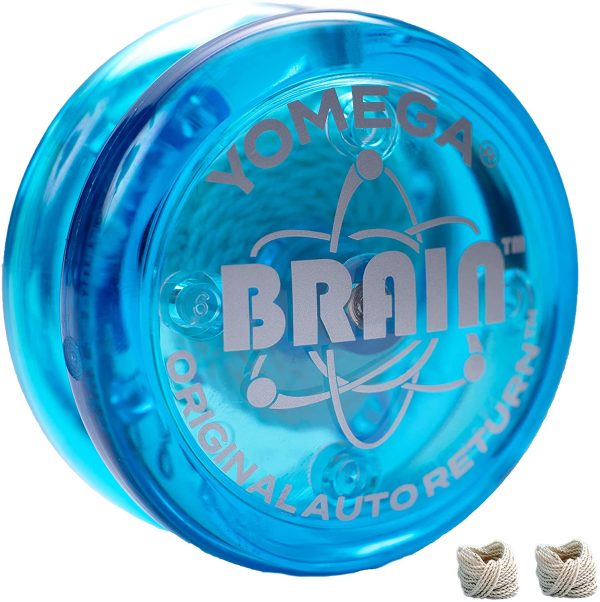 Yomega DAS ORIGINAL Brain - Professionelles Yoyo für Kinder und Anfänger, reaktionsschneller Automatische Rückkehr Yo Yo am besten für Seiten Tricks + zusätzliche 2 Seiten – Bild 2