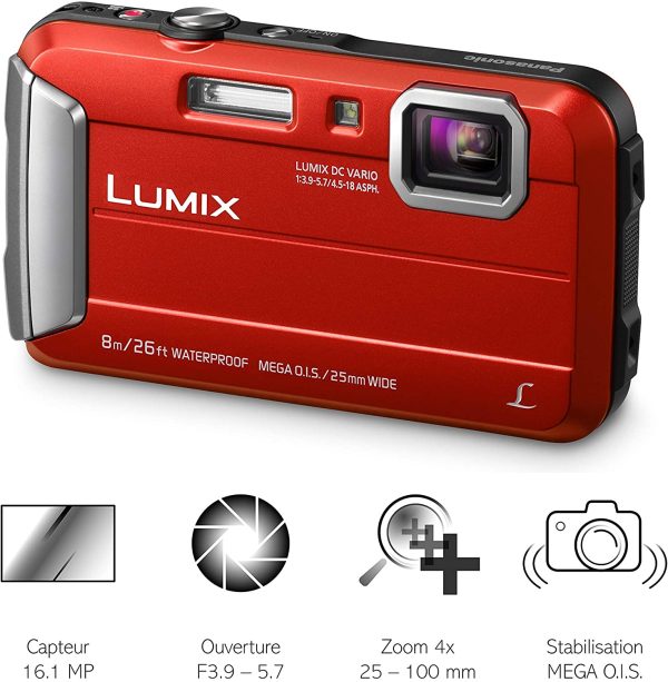 'Panasonic DMC-FT30 16.1 MP 1/2.33 CCD 4608 X 3456pixel rot – Bild 5