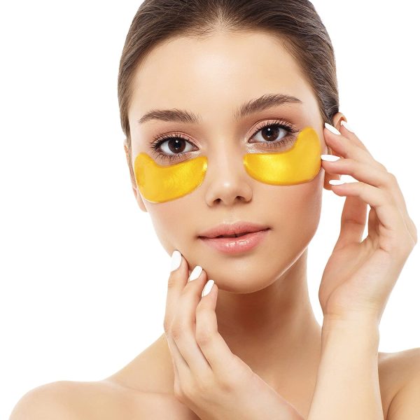 YEAUTY Beauty Boost EYE PAD MASK - feuchtigkeitsspendende Augenpads mit Wirkstoffen aus Kollagen Hyaloron Zauberstrauch und Gold - 1x 2 Stück – Bild 5