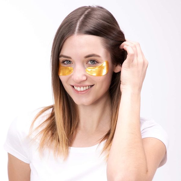 YEAUTY Beauty Boost EYE PAD MASK - feuchtigkeitsspendende Augenpads mit Wirkstoffen aus Kollagen Hyaloron Zauberstrauch und Gold - 1x 2 Stück – Bild 6