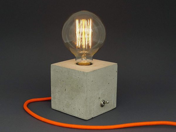 "cubo" Betonlampe. Tischlampe. Tischleuchte. – Bild 8