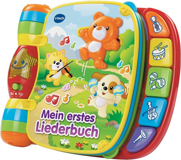 Vtech 80-077076 Spiel- und Laufwagen Lauflernhilfe & 80-166704 Mein erstes Liederbuch, Voilet – Bild 7