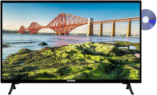 XH24J501VD 24 Zoll Fernseher (Smart TV inkl. Prime Video / Netflix / YouTube, HD ready, DVD-Player, 12 Volt, Works with Alexa, Triple-Tuner) [Modelljahr 2021] – Bild 3