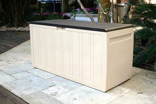 XXL Kissenbox/Auflagenbox Leonardo in Creme-Weiß mit 270 Liter Nutzvolumen- robust, abwaschbar und einfach im Aufbau – Bild 7