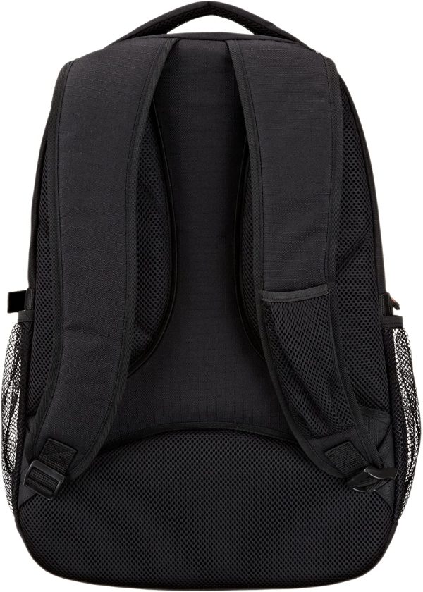 , Laptop-Rucksack mit gepolsterten Schulterriemen und Aufbewahrungsfächern für Stifte, Schlüssel, Handy, geeignet für die meisten Laptops bis zu 17 Zoll (43 cm), Schwarz – Bild 2